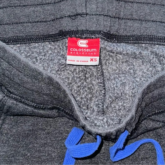 FL GATORS joggers dark heather grey blue UF Gator gear drawstring sweatpants XS - Picture 3 of 7